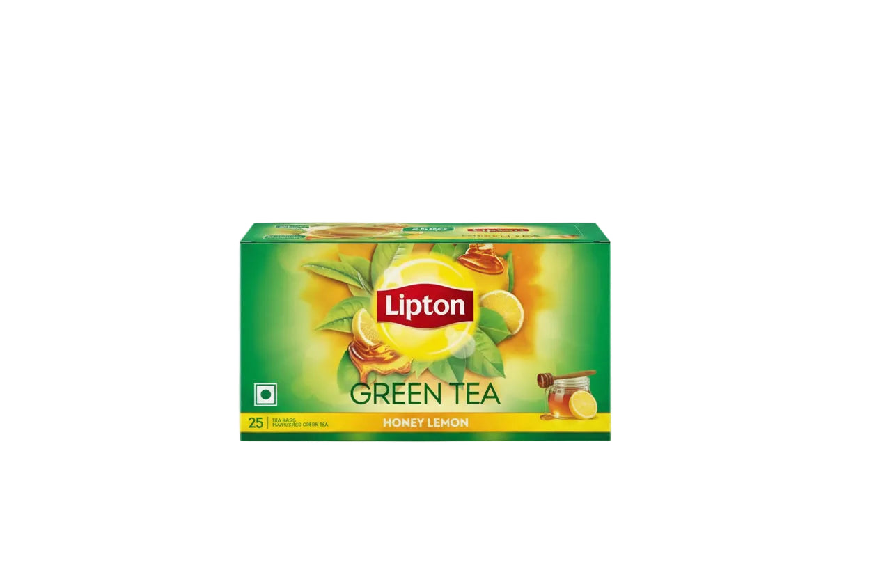 Lipton Green Tea Bags | Honey & Lemon | 25 pcs