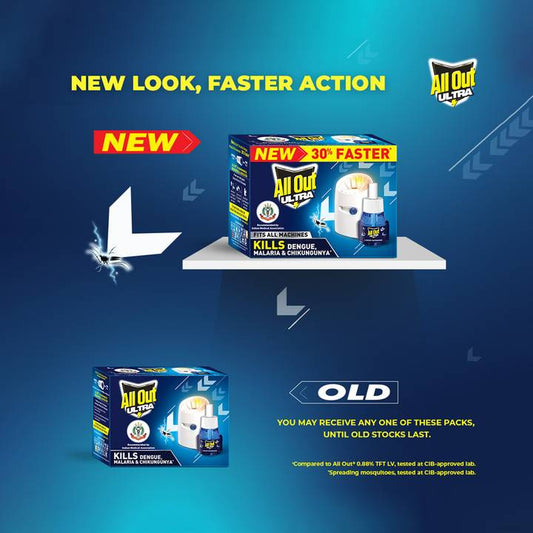 All Out Ultra Liquid Vaporizer Mosquito Killer Machine with Refill