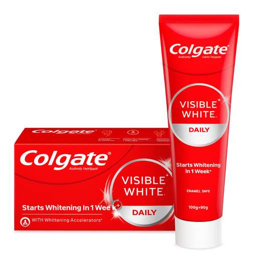 Colgate Visible White Sparkling Mint Toothpaste