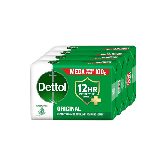 Dettol Original Bathing Bar Soap with 12 Hr Protective Shield