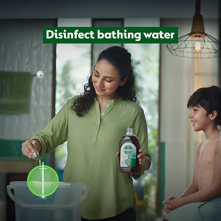 Dettol Antiseptic Liquid for First Aid , Surface Disinfection and Personal Hygiene